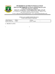 0 ratings0% found this document useful (0 votes). Contoh Format Soal Pas