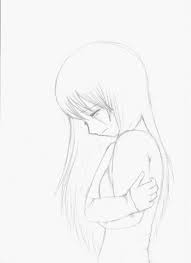 Easy Sad Anime Drawings Wallpapers Wallpaper Cave Drawing is a very good way to release your emotions.