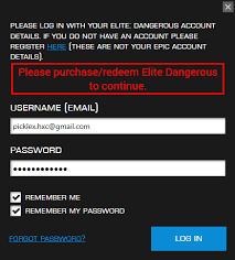They are plain text emails and passwords, with a list of the skins owned by each account. Problems Entering The Game Through Epic Games Frontier Forums