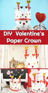 Get royal crown charm deals with coupon and discount code! Royal Diy Valentine S Day Paper Crown Kids Craft