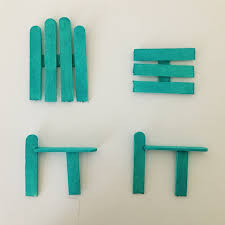 Diy Popsicle Stick Beach Chair In 2020 Diy Popsicle Stick Crafts Popsicle Stick Crafts For Adults Beach Chairs Diy