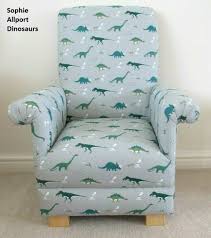 Strictly speaking, armchairs are simply chairs that feature armrests. Sophie Allport Dinosaurs Fabric Child S Chair Sage Green Grey Armchair Kids Boys Nursery Bedroom Chairs For Cherubs