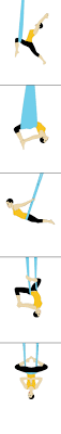 Aerial Yoga Poses Pose Guide Antigravity Yoga Get The At Home Aerial Yoga Kit On Amazon Com Aerial Yoga Aerial Yoga Poses Air Yoga