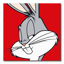 Looney Tunes Królik Bugs Obraz na płótnie 85x85 cm 12742458482 - Allegro.pl