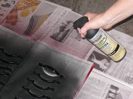 You will get faster the paint comes right off the hardware. Diy Friday Refinished Cabinet Hardware Gina Mcmurtrey Interiors Llc