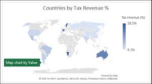 create a map chart in excel office support