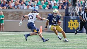 Need to know notre dame will establish the run: Bujlpyee Zy73m