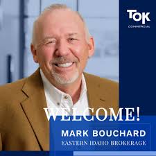 TOK's Eastern Idaho Brokerage Team has expanded! Please help us welcome Mark  Bouchard, an Eastern Idaho Brokerage Services expert. Mark has extensive  knowledge in commercial real estate, working in the industry since