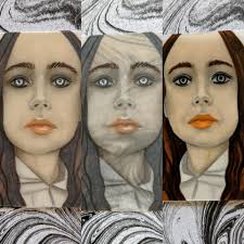 Silver foiled november plate design