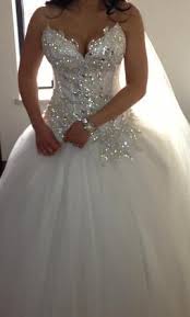 Other Liana Haute Couture 4 595 Size 10 Used Wedding Dresses Ball Gowns Wedding Princess Wedding Dresses Bling Wedding Dress