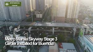 Motorists may use skyway stage 3 free for one month. Metro Manila Skyway Stage 3 Complete Girders At Buendia Section 1 Youtube