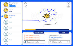 Tendrás un máximo de 99 segundos para dibujar una palabra y conseguir que los demás la adivinen. Compite Con Tus Amigos Por El Mejor Dibujo