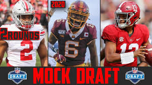 Join draftkings and pick your baller lineup. Nfl Mock Draft 2020 Espn Round 2 Espn 2020