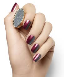 Matte stiletto nails with tip cut off. Burgundy Nails Rich Manicure Color For Every Season Of The Year
