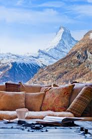 Love Those Views Over The Matterhorn Chalet Winter House Zermatt