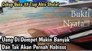 Buktikan Cukup Baca 3 Kali Setelah Sholat Uang Tidak Akan Putus Uang Makin Banyak Doa Kaya Raya Youtube Di 2020 Doa Kekuatan Doa Membaca