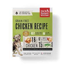 The Honest Kitchen Human Grade Dehydrated Grain Free Dog Food Review Free Dog Food Free Chicken Recipes Dog Food Recipes