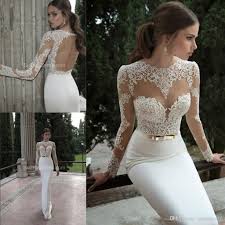 White Lace Dress With Gold Belt Wedding Dresses Satin Satin Bridal Gowns Bridal Gowns Mermaid