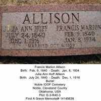 Julia Ann Huff (1840–1916)