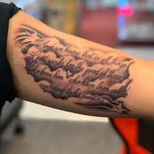 20 Bible Scripture Tattoos On Arm For Men Entertainmentmesh