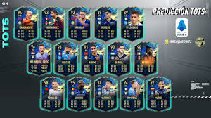 Using this you can simulate the fut draft experience that is in fifa 21 simulate fifa ultimate team draft mode from fifa 21 for the xbox one, xbox 360, ps4, ps3, and pc. Fifa 21 Prediccion Del Tots De La Serie A Equipo De La Temporada