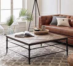 4.5 out of 5 stars. Parquet 46 Square Reclaimed Wood Coffee Table Pottery Barn