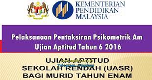 Jika sebelum ini ianya lebih dinamakan penilaian sahsiah dan minat, tapi kini dalam skop yang lebih terarah. Pelaksanaan Pentaksiran Psikometrik Am Ujian Aptitud Tahun 6 2016 Mykssr Com