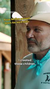 Working hard runs in the family 💪 #TheMcBeeDynasty is streaming now