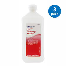 3 Pack Equate 91 Isopropyl Alcohol 32 Oz Alcohol Dish Soap Bottle Packing