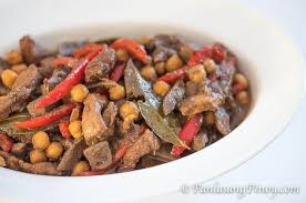 Dinaldalem Recipe Igado Liver And Pork Adobo Panlasang Pinoy Recipe Pork Dishes Recipes Pork