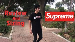 Supreme T Shirt Review And Sizing F W 2019 Youtube