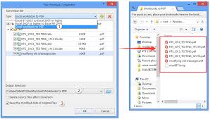 Pdfs are extremely useful files but, sometimes, the need arises to edit or deliver the content in them in a microsoft word file format. How To Batch Convert Excel Files To Pdf In Excel