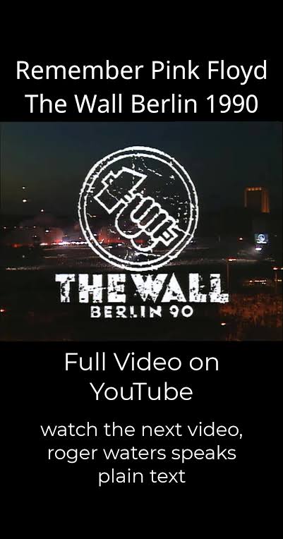 Roger Waters Performs The Wall in Berlin 1990