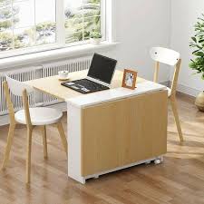 Extendable 55 11 Rectangular Folding Table In 2020 Folding Dining Table Nook Dining Set Extendable Dining Table