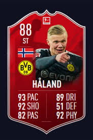 €110.00m* jul 21, 2000 in leeds, england. Potential Potm Haland Card Fifa