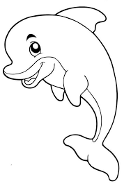 Download this adorable dog printable to delight your child. Cute Dolphin Coloring Pages For Kids Dolphin Coloring Pages Dolphin Coloring Pages Summer Coloring Pages Funny Dolphin