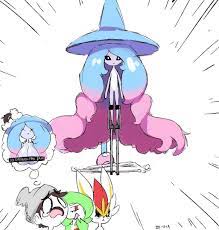 Here S A Hatterene In Stilts As Requested In A Vp Drawthread The Smug Gardevoir Was 100 Necessary By Funtimedeluxego Pokemon Sword And Shield In 2021 Pokemon Pokemon Hatterene Pokemon Funny