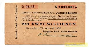 Dankzij online banking krijgt u via uw computer of tablet 24 uur op 24 en 7 dagen op 7 gratis toegang tot al uw online bankdiensten. Dresden Deutsche Bank 2 Mio 24 8 23 Scheck A Commerz U Privatbank Hochinflation 1923 Deutsches Notgeld Nach Perioden Gap Weltbanknoten Onlineshop