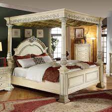 Rich leather covers the deep t. Meridian Sienna Canopy Bed Walmart Com Walmart Com