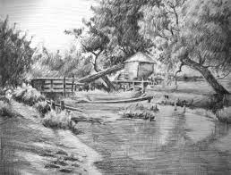 Buku mewarnai adalah buku yang berisi kumpulan gambar hitam putih untuk diwarnai dengan pensil warna seperti krayon spidol pena. 100 Gambar Sketsa Pemandangan Alam Pantai Gunung Desa Air Terjun