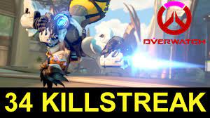 Tracer 34 KILLSTREAK! Tracer Butt Pose + Overwatch on Consoles (Overwatch  Tracer Gameplay) - YouTube