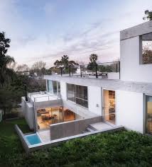 All house plans and images on dfd websites are protected under federal and international copyright law. L Shaped House Located In Argentina From Where Rio De La Plata River Can Be Seen Caandesign Architecture And Home Design Blog