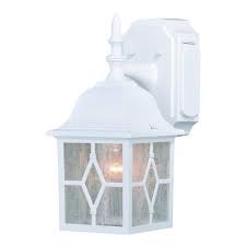 Patriot Lighting Galeana Textured White 12 5 Outdoor Wall Light W Outlet Outdoor Wall Lighting Wall Lights Lighting And Ceiling Fans