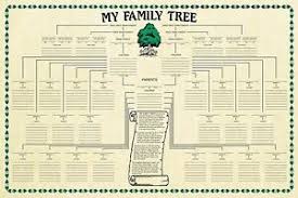 Details About Family Tree Chart Genealogy