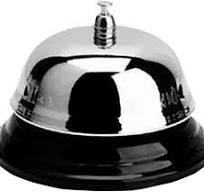 Durable Stainless Steel Kitchen Hotel Counter Restaurant Ring Bell