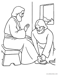 On top of the free printable jesus heals coloring pages, this post includes… the bible verses represented in each of the coloring pages. Jesus Coloring Pages Printable Free Coloring4free Coloring4free Com
