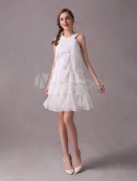 Short Wedding Dresses Ivory Chiffon Cocktail Party Dress Beaded Tiered A Line Halter Bridal Dress Short Bridal Dress Cocktail Party Dress Cocktail Dress Party