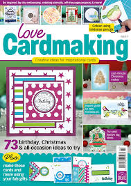 Magazines can be such a great gift idea for a variety of occasions and people in your life. Love Cardmaking Issue 9 Is On Sale Next Week
