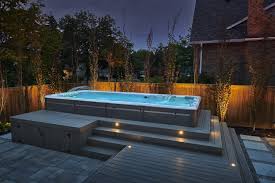 In this basement, you can swim in place, then enjoy a sauna. Why Should I Get A Swim Spa Hydropool Bristol