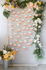 Diy Wall Seating Chart Frame Ruffled